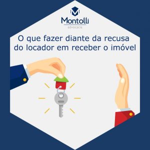 Recusa do locador ao Receber a Chave